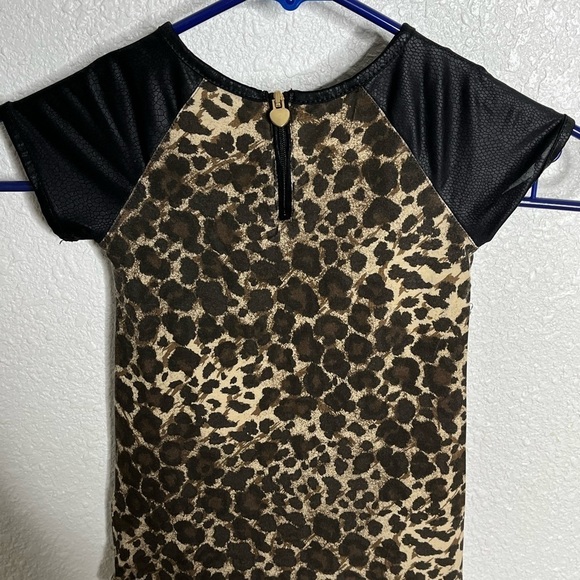Koala Kik Leopard Print Top Sz 12/18 Months - Picture 4 of 5